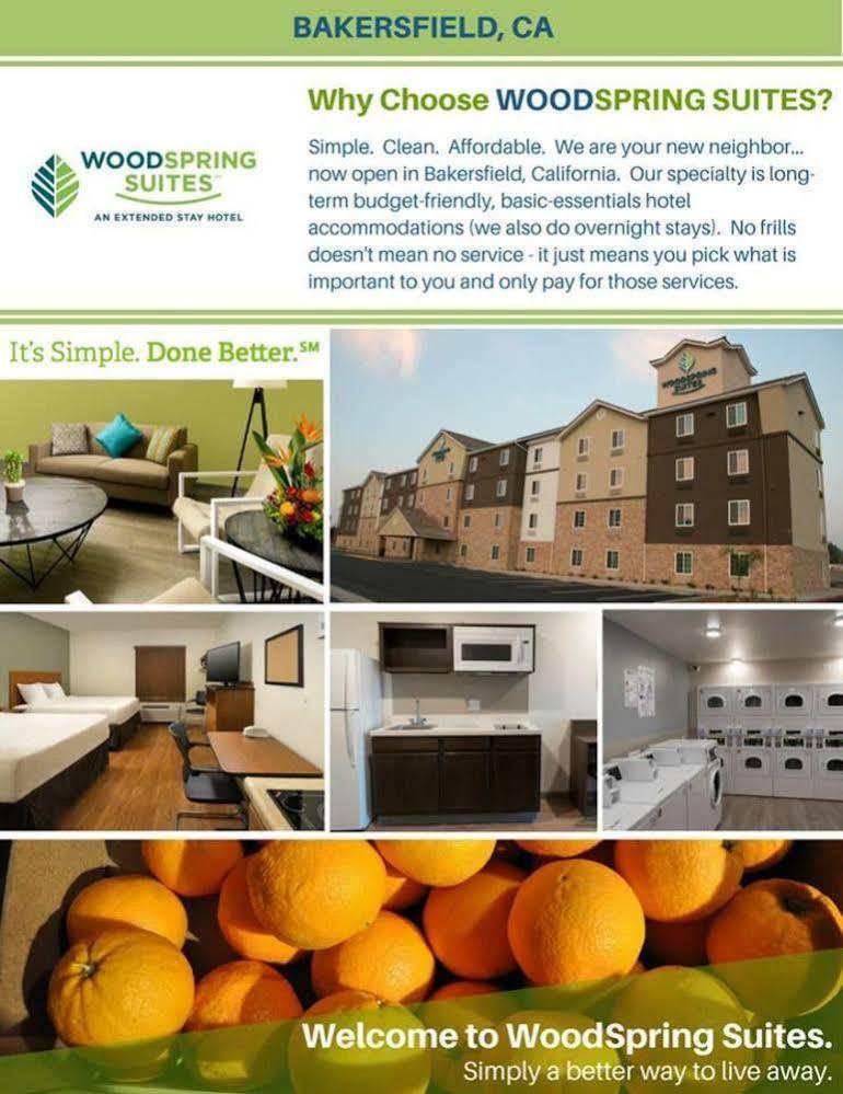 Woodspring Suites Bakersfield East エクステリア 写真